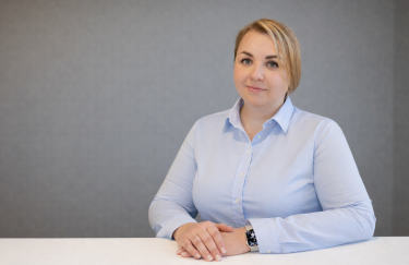 Олександра Єгорцева, керівниця відділу збуту корпоративним клієнтам…