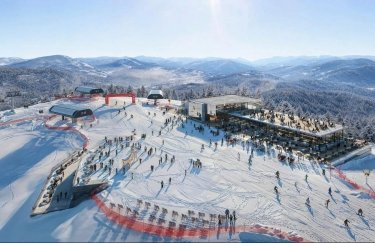 ОККО Group зведе віддзеркалювальний гірський комплекс на території старого курорту.