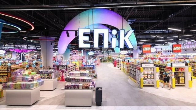 "Епіцентр" відкрив флагманський дитячий магазин "Епік" у Києві
