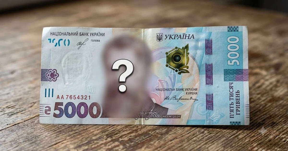Купюра 5000 гривень 5000 гривень