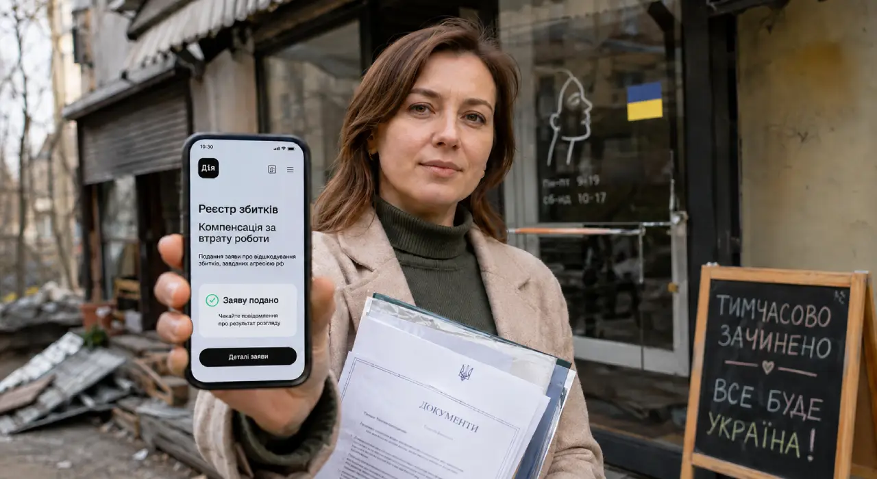 Українці мають можливість отримати відшкодування за втрату роботи через Дію