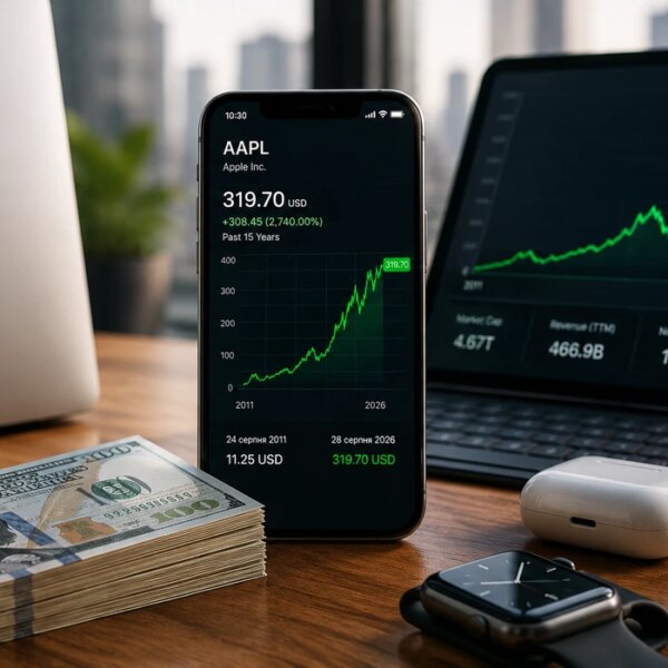 Як змінився заробіток інвесторів Apple за часів Тіма Кука