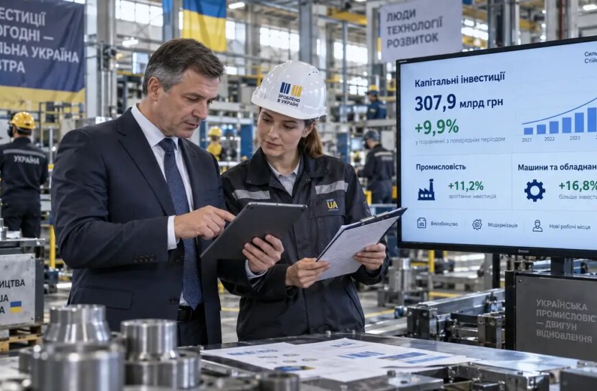 Українські підприємці вклали рекордні 307,9 млрд грн у розвиток бізнесу